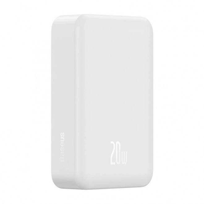 Powerbanka Baseus Magnetic Mini 20000mAh, USB-C 20W MagSafe (bílá)