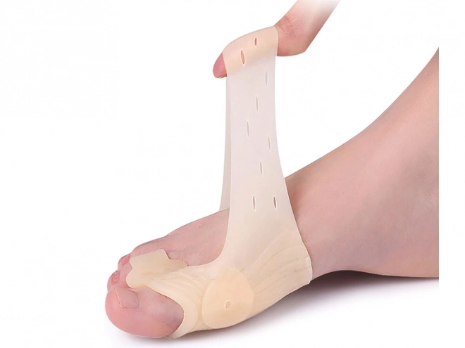 Oddělovač prstů pro hallux valgus gelový klín s magnetem