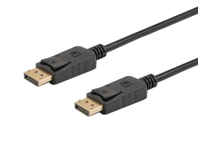 DisplayPort (M) - DisplayPort (M) v1.2 2m kabel, CL-136