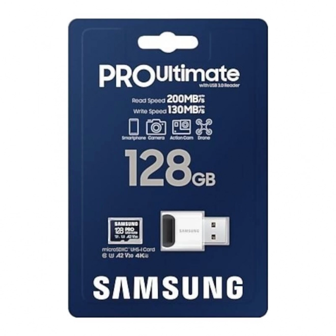 Paměťová karta Samsung Pro Ultimate microSDXC 128GB