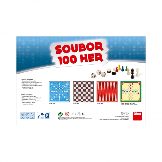 Společenská hra - Soubor 100 her