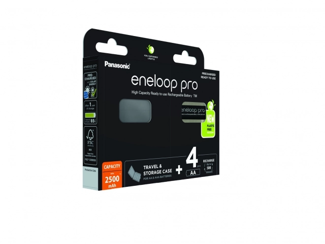 Eneloop PRO dobíjecí 2500 mAh AA 4ks+box