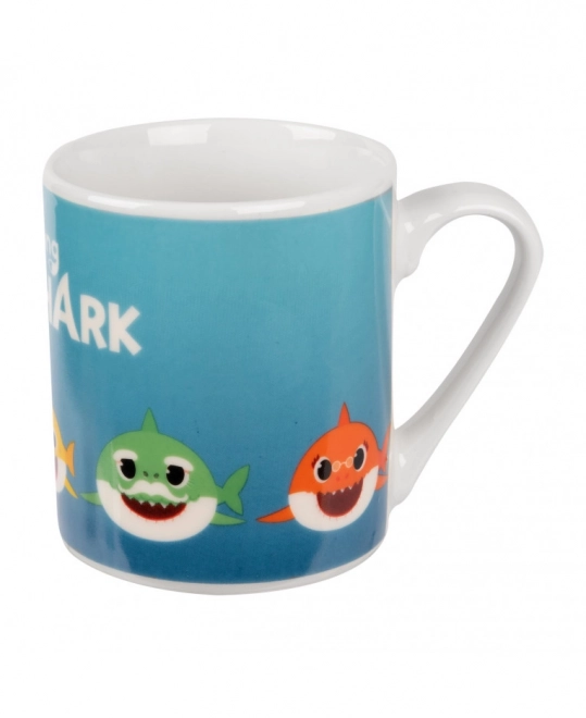 Porcelánový hrnek Baby Shark 230 ml, LICENCOVANÝ ORIGINÁLNÍ VÝROBEK