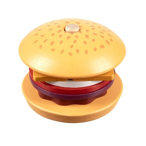 Kruzzel dřevěný hamburger 22673