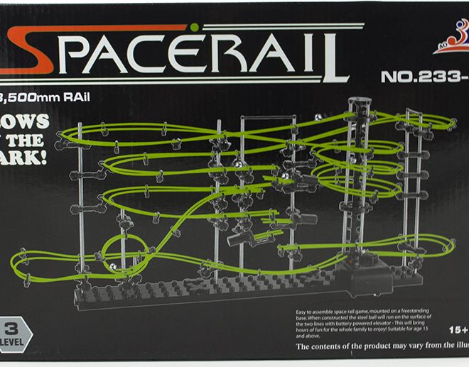 Kuličková dráha Spacerail svítící ve tmě - Level 3