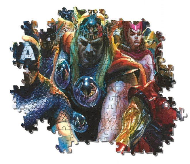 Puzzle 1000 prvků Vysoká kvalita, The Avengers