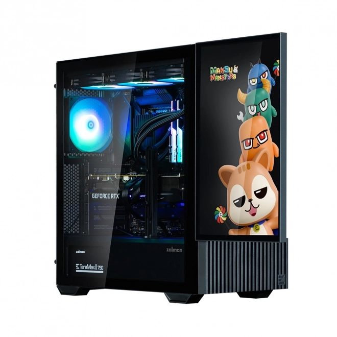 Case Z10DS Black ATX Mid Tower ARGB Fan