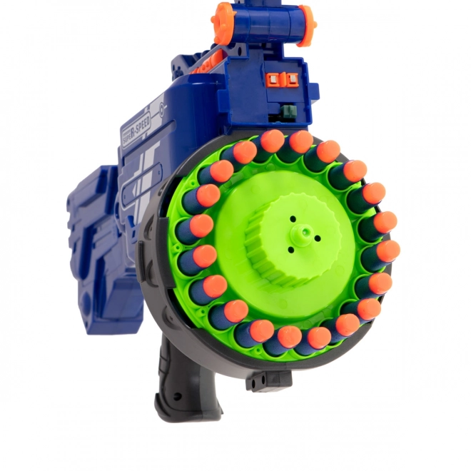 Rotační kulomet Blaze Storm Exekutor 52cm + 40 nábojů NERF