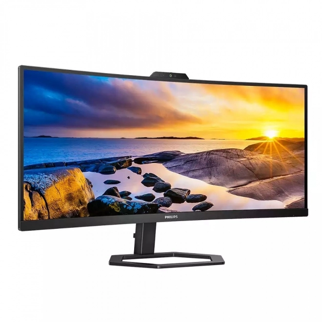 Monitor 34 palců 34E1C5600HE VA HDMI DP USB-C MÁ kameru Reproduktory