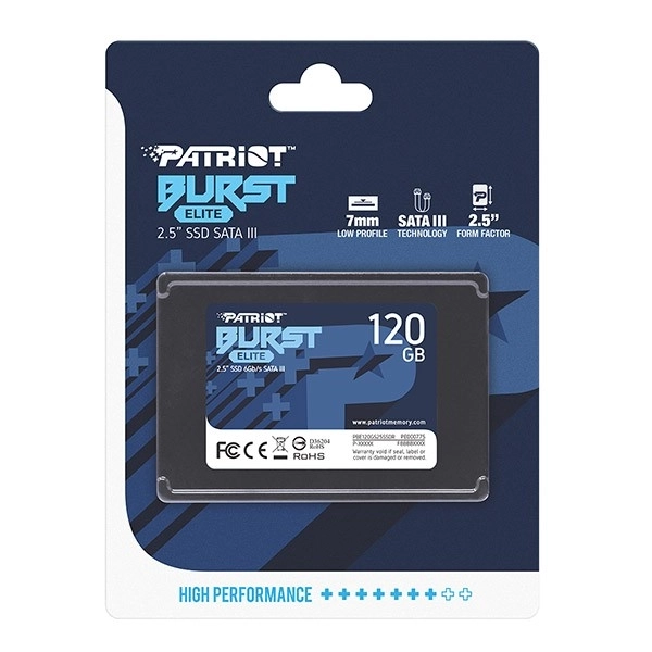 120GB Burst Elite 450/320MB/s SATA III 2,5 SSD disk