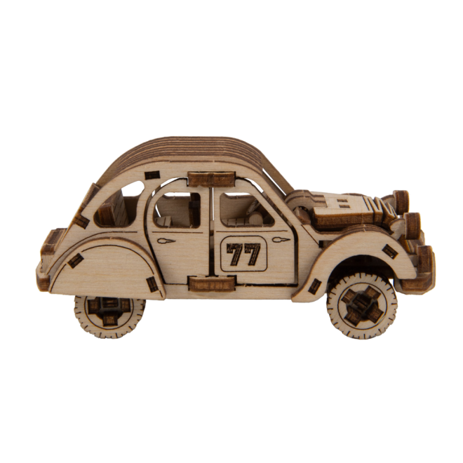 Wooden City 3D puzzle Superfast Rally Car č.2