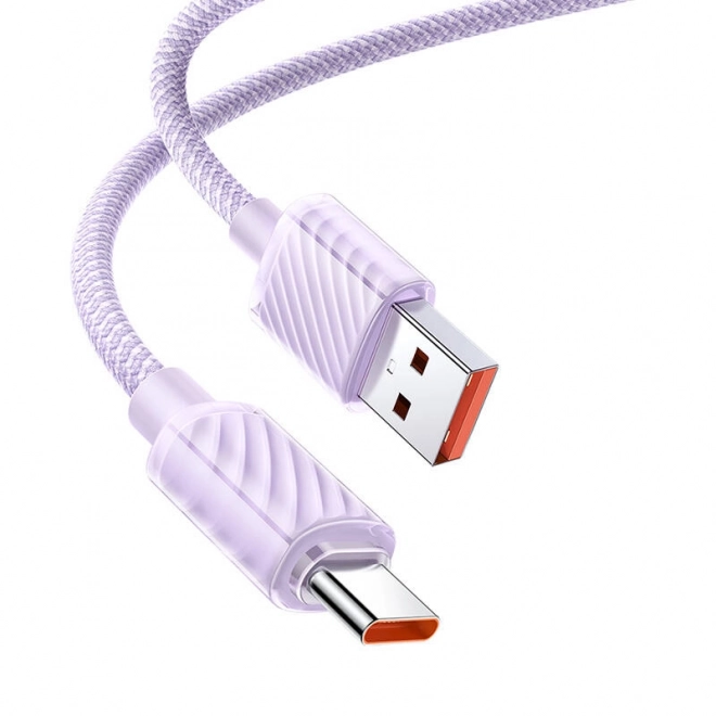 Kabel USB-A na USB-C Mcdodo CA-3655, 100W, 2m (fialový)