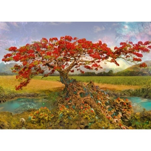 Puzzle 1000 prvků Storium tree