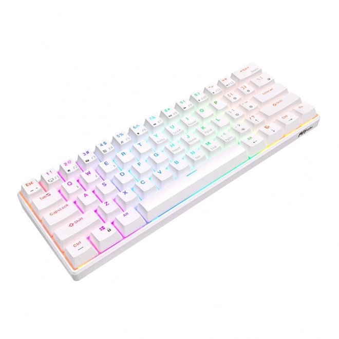 Mechanická klávesnice Royal Kludge RK61 RGB, červené spínače (bílé)