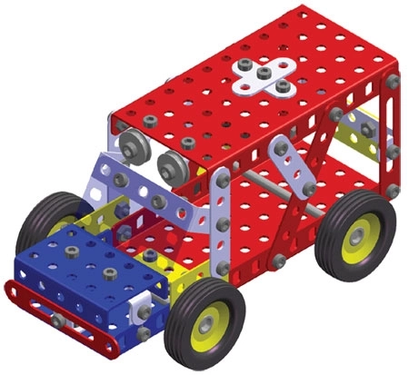 Merkur 016 Buggy - 205 dílů