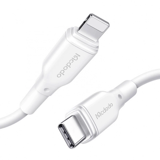 Kabel USB-C na Lightning Mcdodo CA-7280, 1,2 m (bílý)