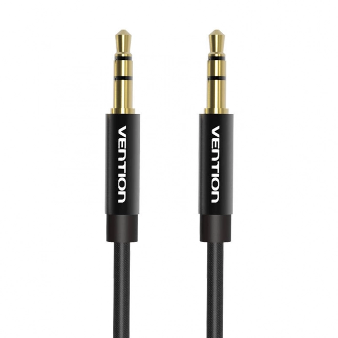 Audio kabel 3,5 mm mini jack Vention 1m černý