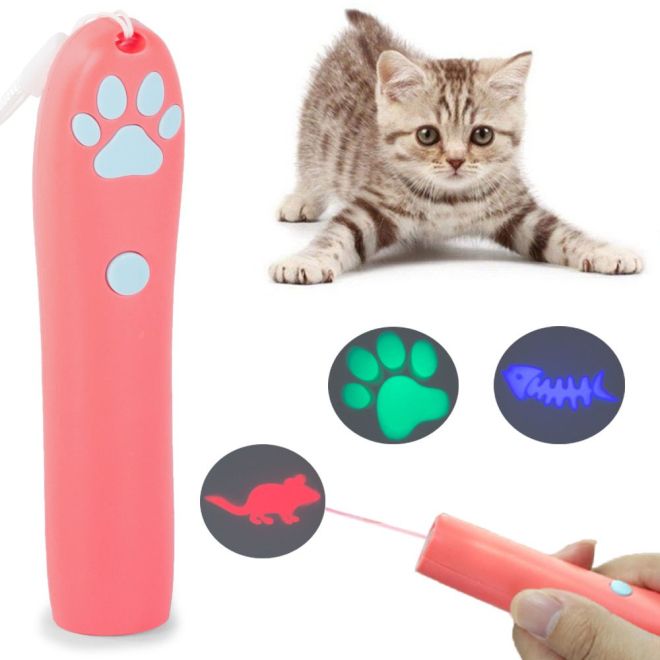 Laser pro kočky světelný indikátor hraček pro domácí mazlíčky