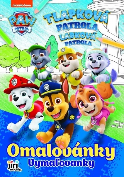 Omalovánky Paw Patrol/Tlapková patrola A4 21x30cm