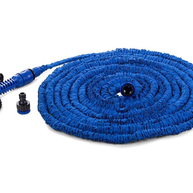 Zahradní smršťovací hadice - 30 metrů – Modrá