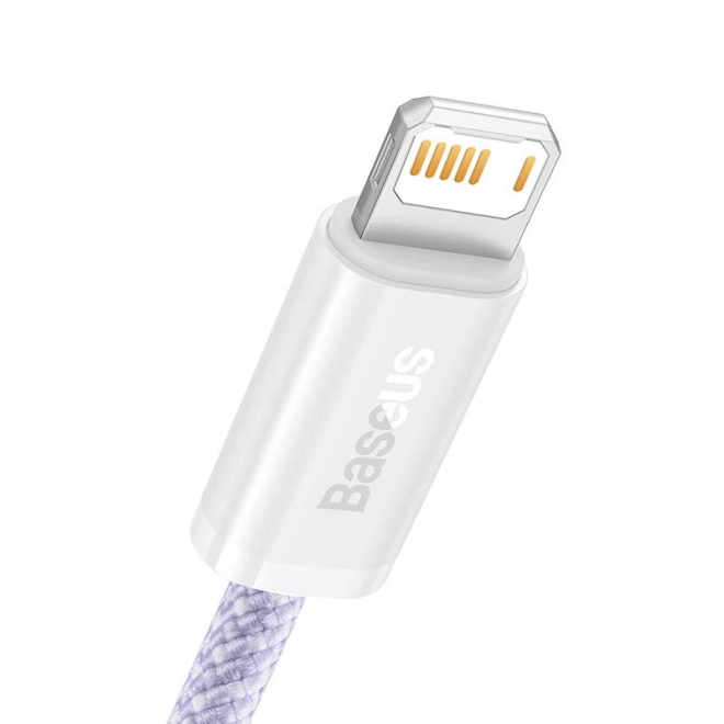 Kabel USB pro Lightning Baseus řady Dynamic 2, 2,4 A, 1 m (fialový)