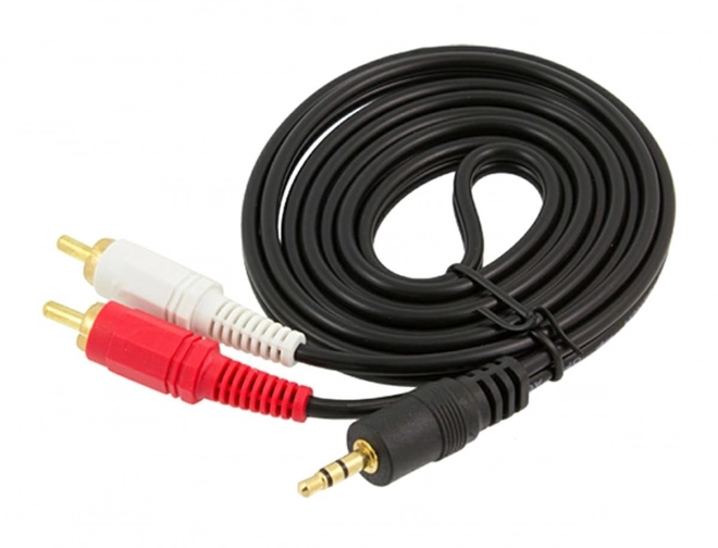 AK233 JACK 3,5 mm-2xRCA CINCH KABEL 1,5 m