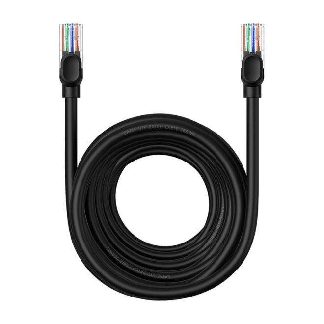 Síťový kabel Baseus Ethernet CAT5, 10 m (černý)