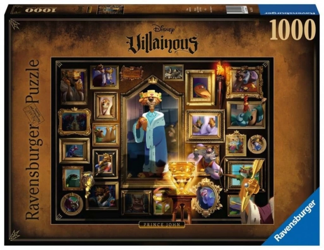 Puzzle 1000 prvků Villainous, King John