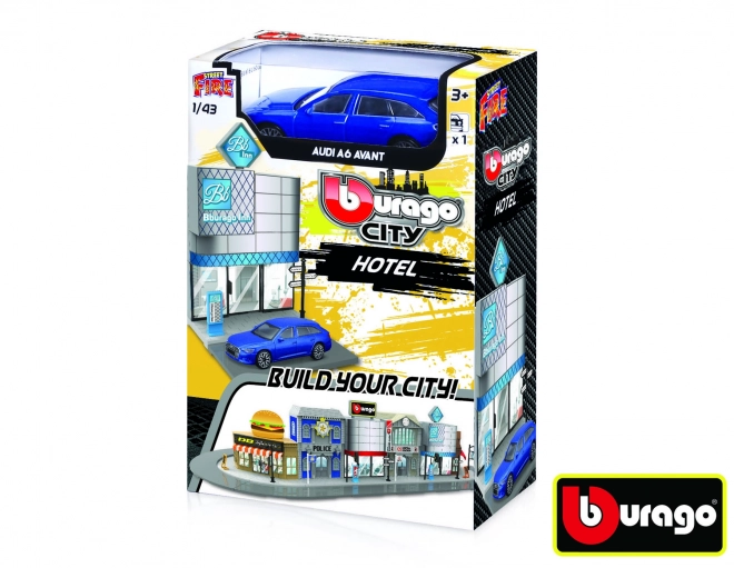 Bburago city 1:43 18-31503 Hotel