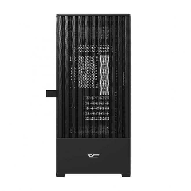 Počítačová skříň Darkflash DK415 + 2 ventilátory (černá)