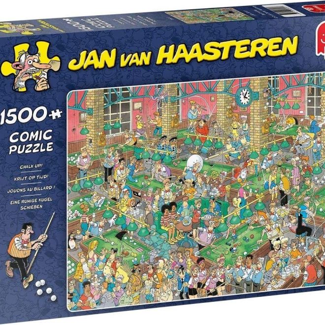 JUMBO Puzzle Kulečník 1500 dílků