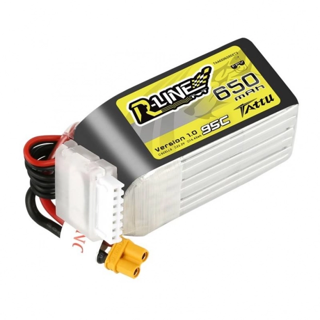 Baterie Tattu R-Line 650mAh 22,2V 95C 6S1P XT30U-F