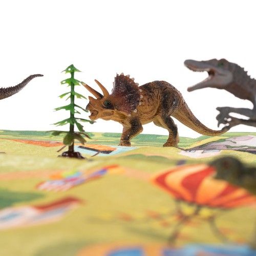 Podložka s figurkami dinosaurů - 11 figurek