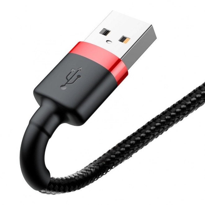 Baseus Cafule USB Lightning Cable 2.4A 1m (červeno-černý)