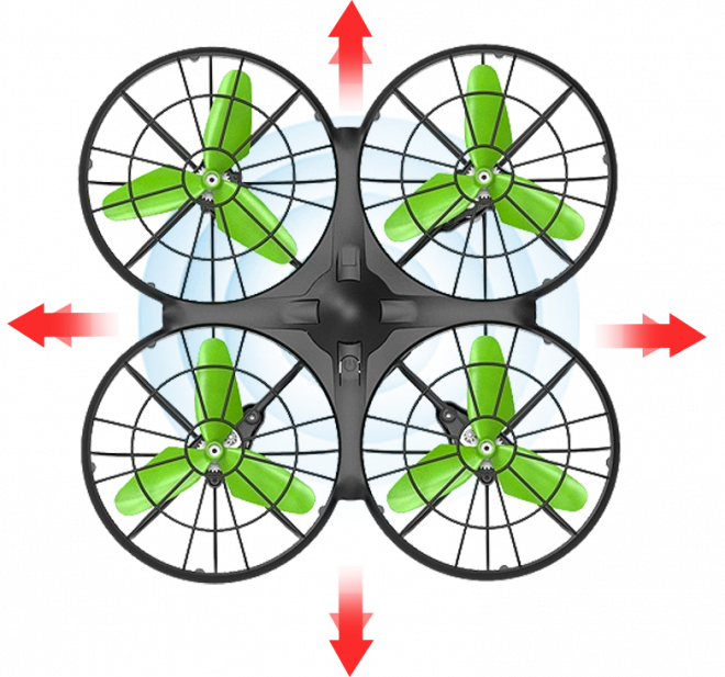 Zábavný dron SYMA X26 černý