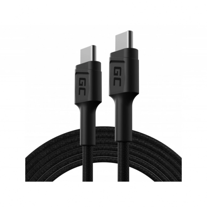 Nabíjecí kabel USB-C typu C Green Cell KABGC30 Power Delivery 60W, QC 3.0, 1,2 m