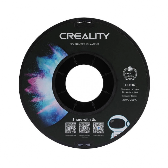 CR-PETG Filament Creality (šedý)