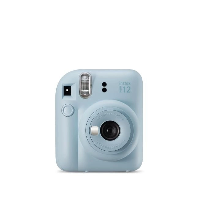 Instax mini 12 BIG Bundle (fotoaparát + pouzdro + album) modrý