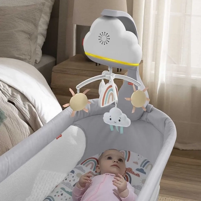 Fisher-Price Kolotoč nad postýlku - déšť s duhou