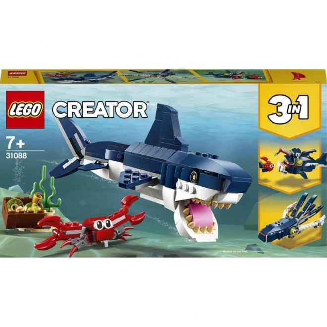 LEGO Creator 3v1 31088 Tvorové z hlubin moří