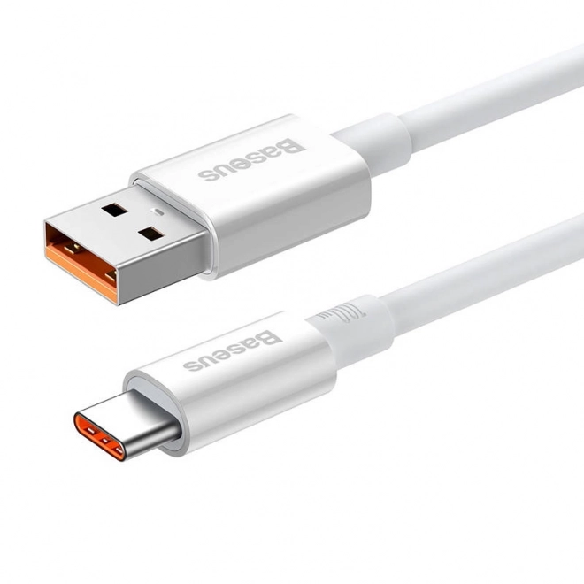 Kabel USB-C Baseus Superior 100W 1m (bílý)