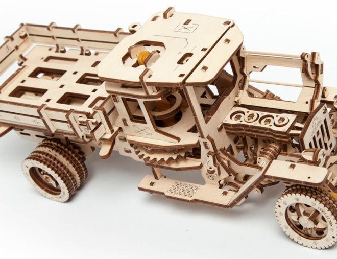 Ugears 3D puzzle - Truck UGM 11 - 420 dílků
