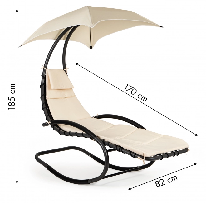 Zahradní křeslo, lehátko, zahradní houpací lehátko, houpací síť