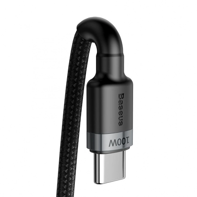 Baseus Cafule PD2.0 100W rychl=nabíjení USB pro kabel typu C (20V 5A)2m šedo-černý