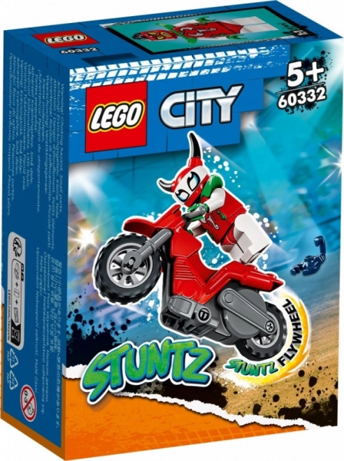 LEGO City 60332 Škorpioní kaskadérská motorka