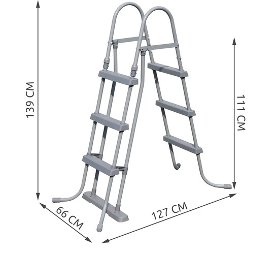 Bazénový žebřík Bestway - 107 cm