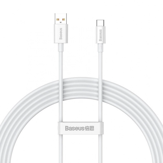 Kabel USB-C Baseus Superior 100W 2 m (bílý)