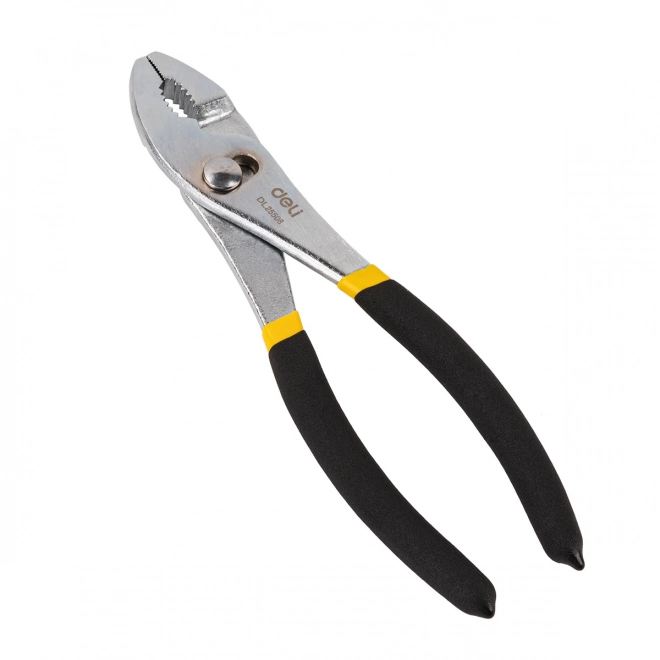 Kleště na kluzné spoje Deli Tools EDL25508 8'' (černo-žluté)