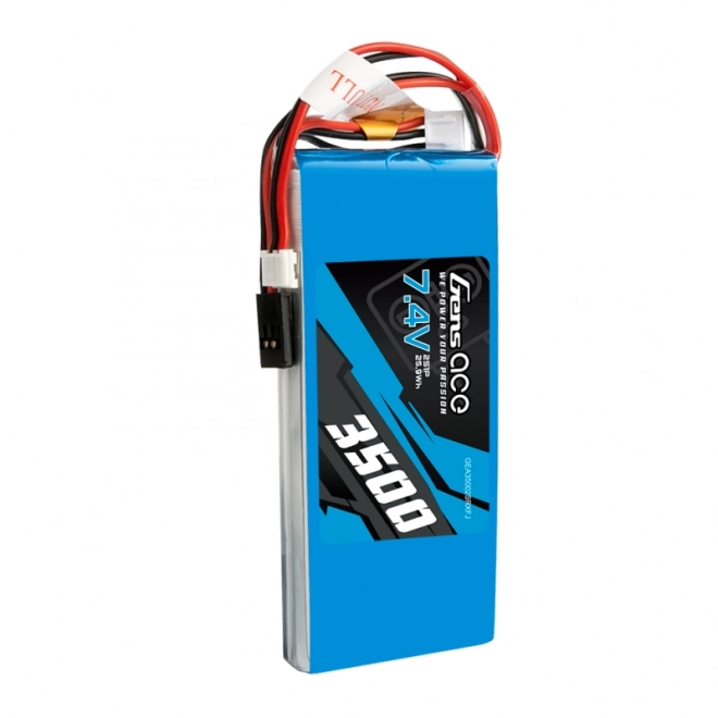 Baterie LiPo Gens Ace 3500mAh 7,4V 1C 2S1P RX/TX