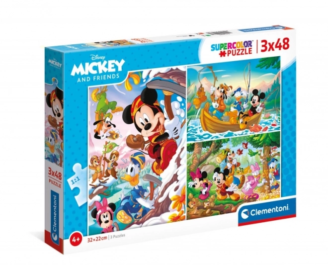 Puzzle s Mickey Mousem SuperColor Collection